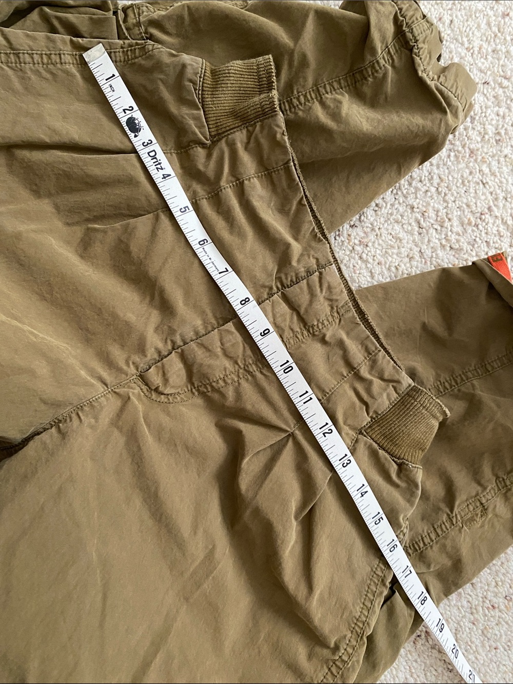 Free People Movement Cargo Parachute Pants. Green Khaki. S. - Picture 9 of 12